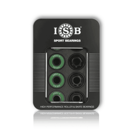 BO 608 RS GREEN TN9 ABEC 9 ISB SPORT - PACK 16